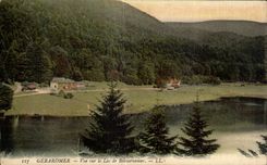 Gerardmer Vue sur le Lac de Reournemer