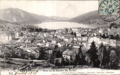 Gerardmer Vue de la Roche du Rain