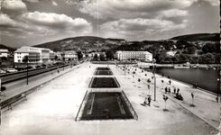 Gerardmer Esplanade of the edge of the Lake