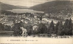 Gerardmer La Ville et let Lac