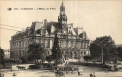 CPA Limoges L Hotel de Ville