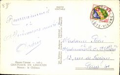 CPA Haute Vienne Chateaux En Limousin Nexon