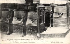 CPA Haute Vienne Saint Leonard Les Stalles 