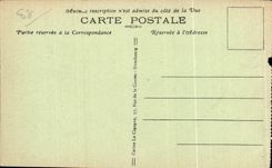 CPA Balloon Alsace Hotel Stauffer Cross and Borne