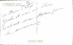 CPA Contrexeville (the Vosges) Mineral-water Establishment