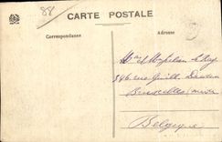 CPA Contrexeville (the Vosges) Which occurred Of the Station Seen from Of the Beach Of the Mongeot Hotel