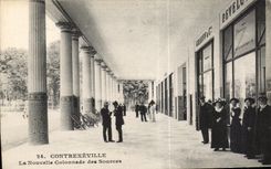 CPA Contrexeville the New Colonnade of the Sources