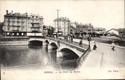 CPA Epinal el puente de Pedro