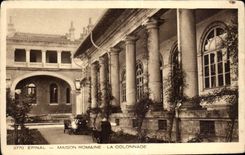 CPA Epinal Maison Romaine La Colonnade