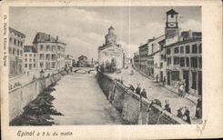 CPA Epinal tiene 5:00 de la manana de Lavandieres