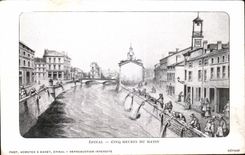 CPA Epinal Cino Heures Du Matin Lavandieres