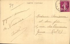 CPA Bressuire (Two Separate) of the old Castle (XI century) and the slopes of Javst