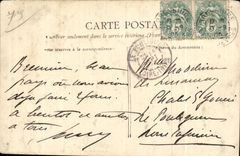 CPA Surroundings of Bressuire Ruins of Sanzay