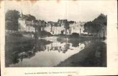 CPA Surroundings of Bressuire Cbateau de Blanchelouder