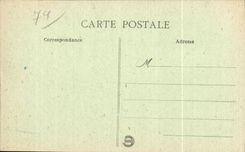 CPA Oiron el cuarto del castillo (XVI siglo) del rey la chimenea