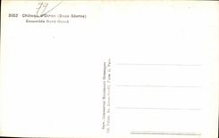 Unidad nortena occidental de Oiron del castillo de CPA