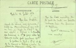 CPA Niort Central part of the Frontage of Town hall