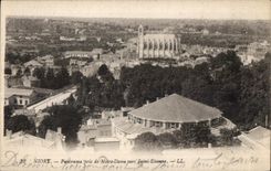 CPA Niort Panarama taken of Our-Lady towards Saint Etienne