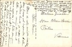 CPA Niort Separates It Niort the Keep and Eglise St Andre