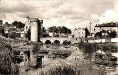 CPA Parthenay the Tower Saint Jacques and Thouet