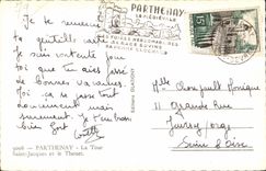 CPA Parthenay the Tower Saint Jacques and Thouet