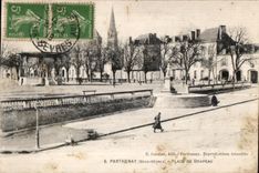 CPA Parthenay Places Flag