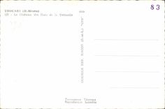 CPA Thouars the Castle of the Dukes of Ia Tremoille