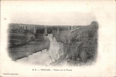 CPA Thouars Viaduct on Thouet