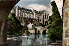 CPSM Thouars the castle on the edges of Thouet