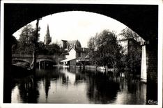 CPA Saint Maixent School Separates It Niort under the Bridge of the Way of