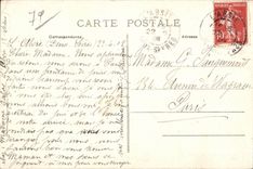 Parthenay - Ruins of the Castle of Meilleraye - CPA