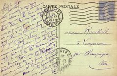 Monflieres - the Miraculous Virgin - CPA