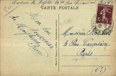 Monflieres - Entrance of the Vault - CPA