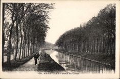 Abbeville - Edges of the Canal - CPA