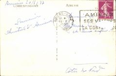 CPA Amiens Market on I Water