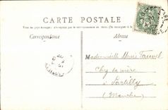 Old CPA Amiens House of Sagittarius