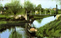CPSM Amiens Les Hortillonnages