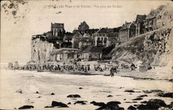 CPA Ault the Beach and Cliffs Seen from of the Rocks