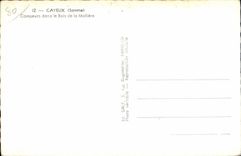 CPA Cayeux (Somme) Campers in the Wood of Molliere