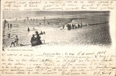 CPA Cayeux sur Mer Les Plage