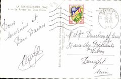 Seyne on Sea - the Rock of the Two Brothers - CPA