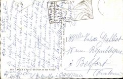 Agay - el puerto y los chalets - CPA