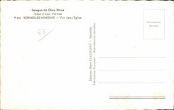 Bormes Mimosas - Sight towards Church - CPA