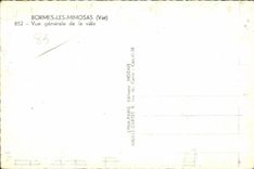 Bormes les Mimosas - Vue Generale de la Ville - CPA