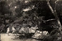 La Capte - Pres Hyeres - Les Campeurs - CPA 