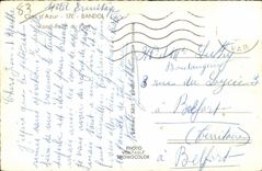 Bandol - Rond Point du Port - CPSM