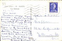 Bandol - Vue Generale - CPA