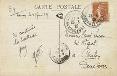 CPA Vaison the Roman Ruins a Roman house