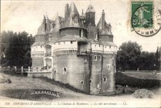 CPA Environs Abbeville the Castle of Rambures dimensions It southernmost