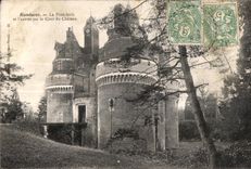 CPA Rambures the Ievis Bridge and I Entering on the Court of the Castle